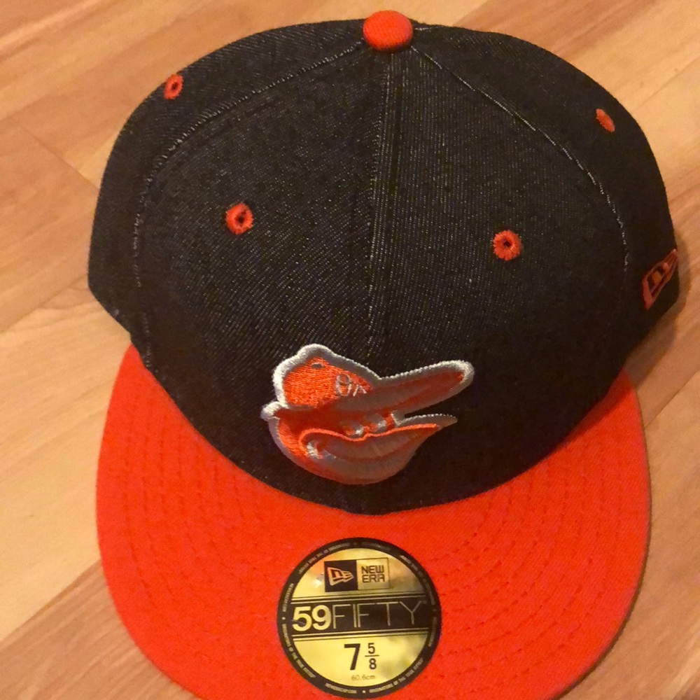 New Era Baltimore O’s denim fitted
